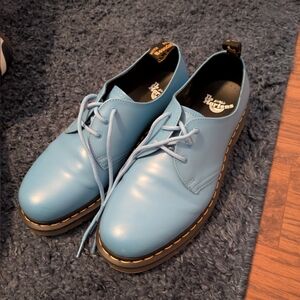 Dr. Martens Light Blue Oxfords M10/L11
